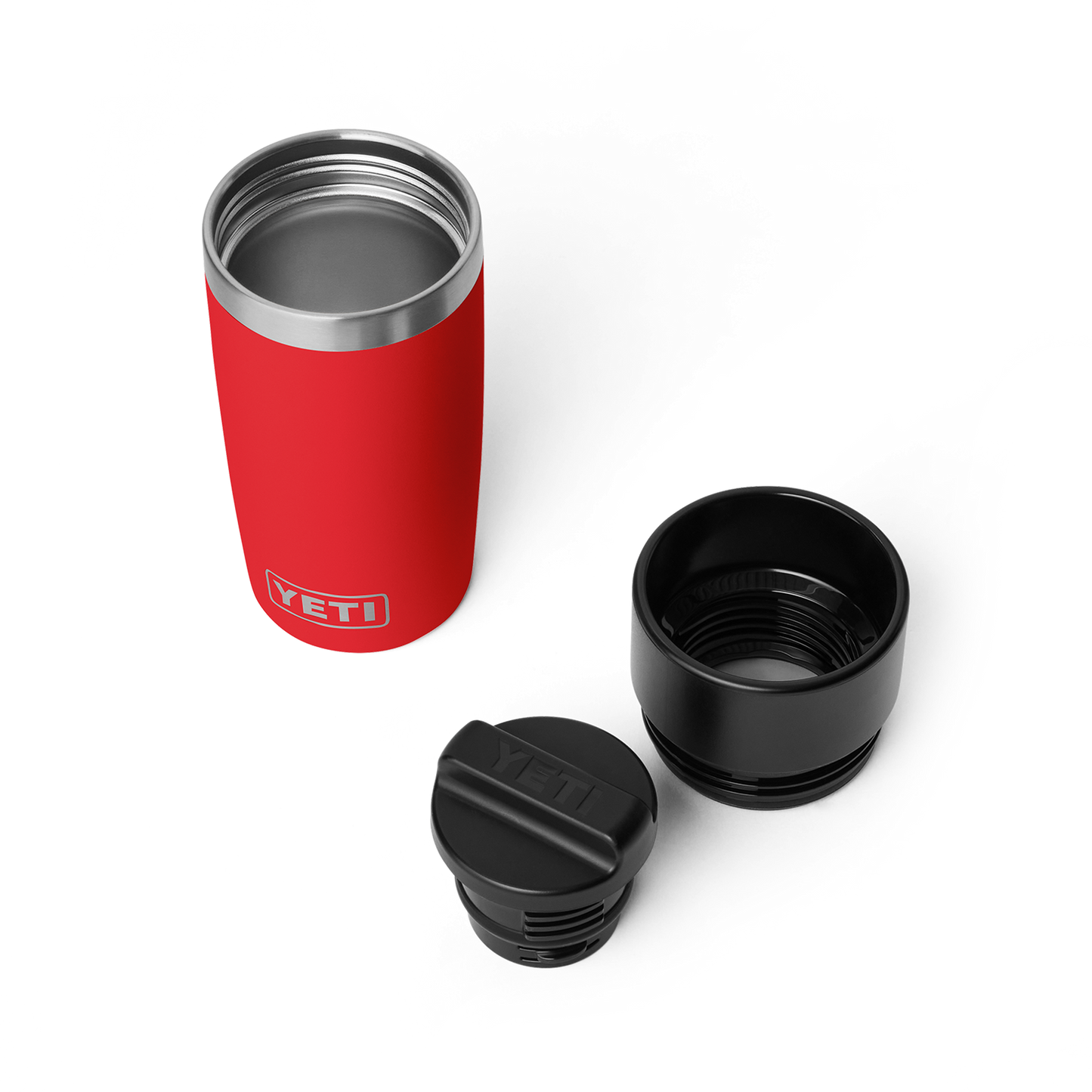 YETI Rambler® borraccia da viaggio da 12 oz (355 ml) Rescue Red