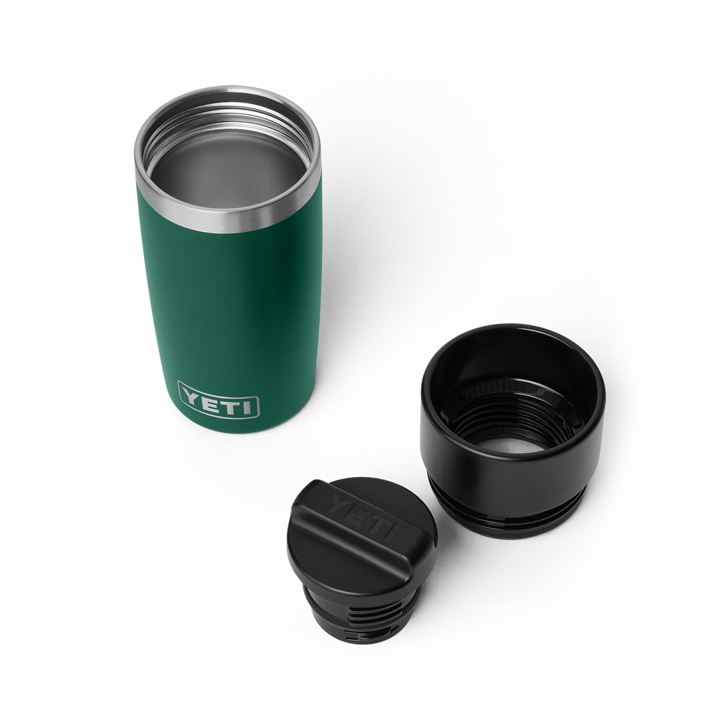 YETI Rambler® borraccia da viaggio da 12 oz (355 ml) Black Forest Green