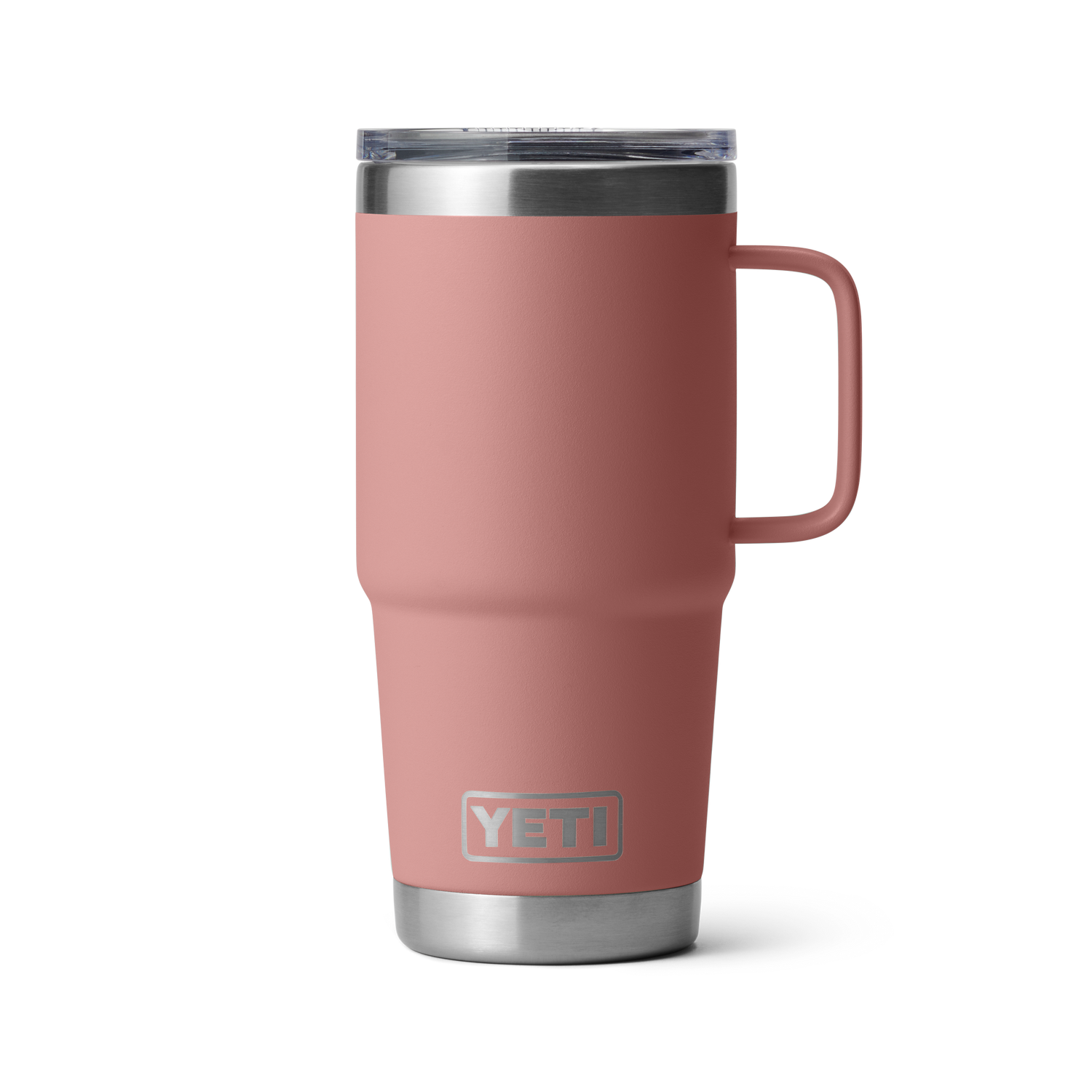 YETI Rambler® Tazza da viaggio da 20 oz (591 ml) Sandstone Pink