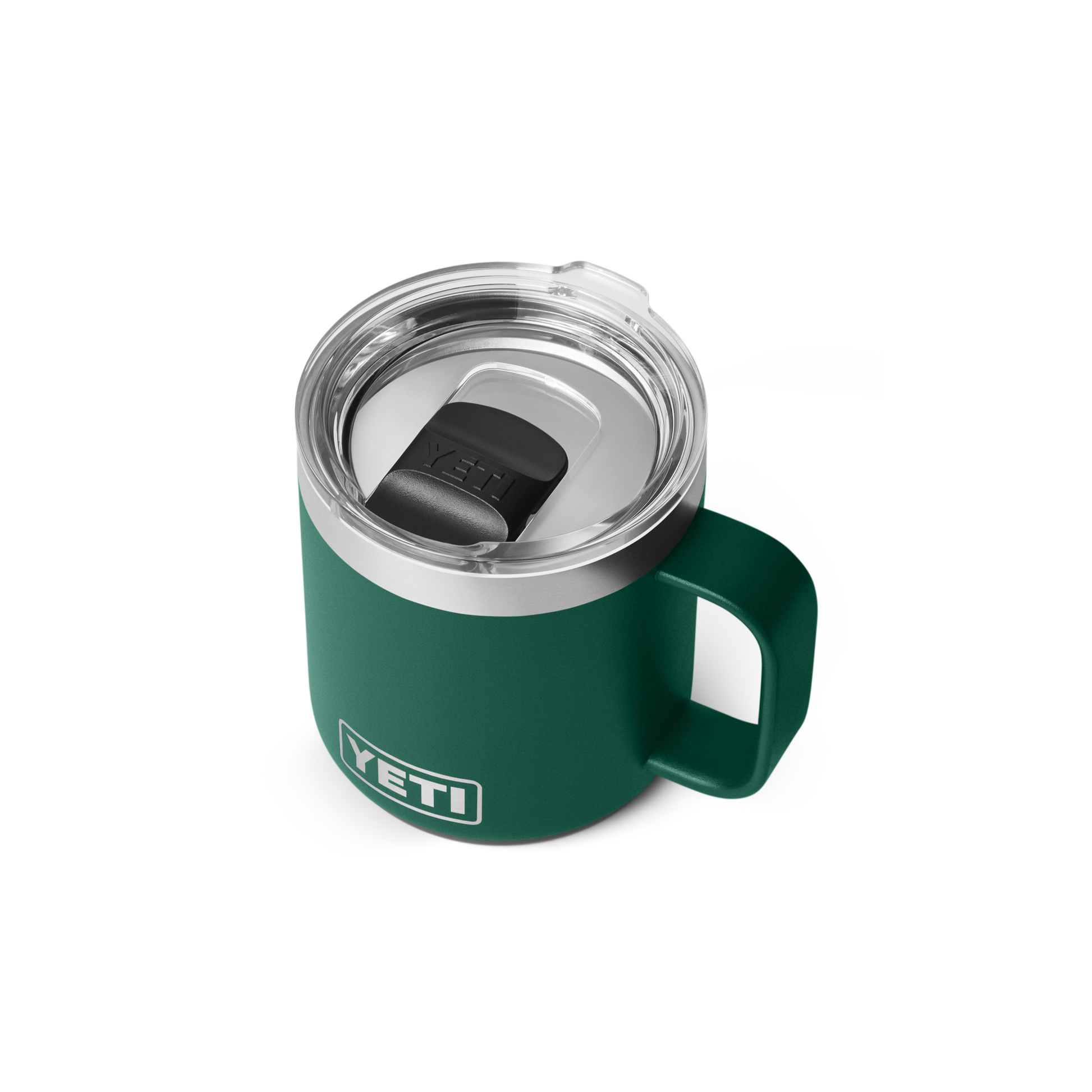 Tazza impilabile YETI Rambler® Black Forest Green da 10 oz (295 ml)