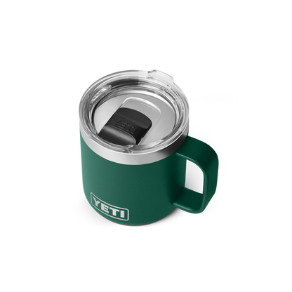 Tazza impilabile YETI Rambler® Black Forest Green da 10 oz (295 ml)