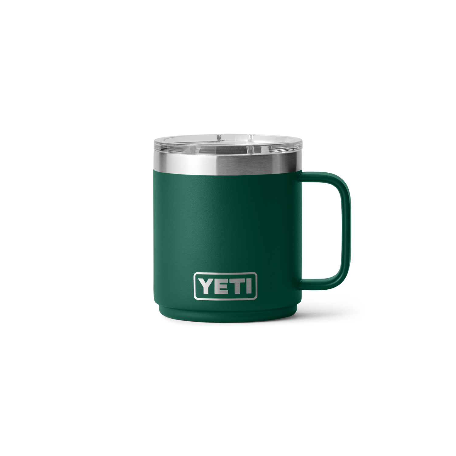 Tazza impilabile YETI Rambler® Black Forest Green da 10 oz (295 ml)