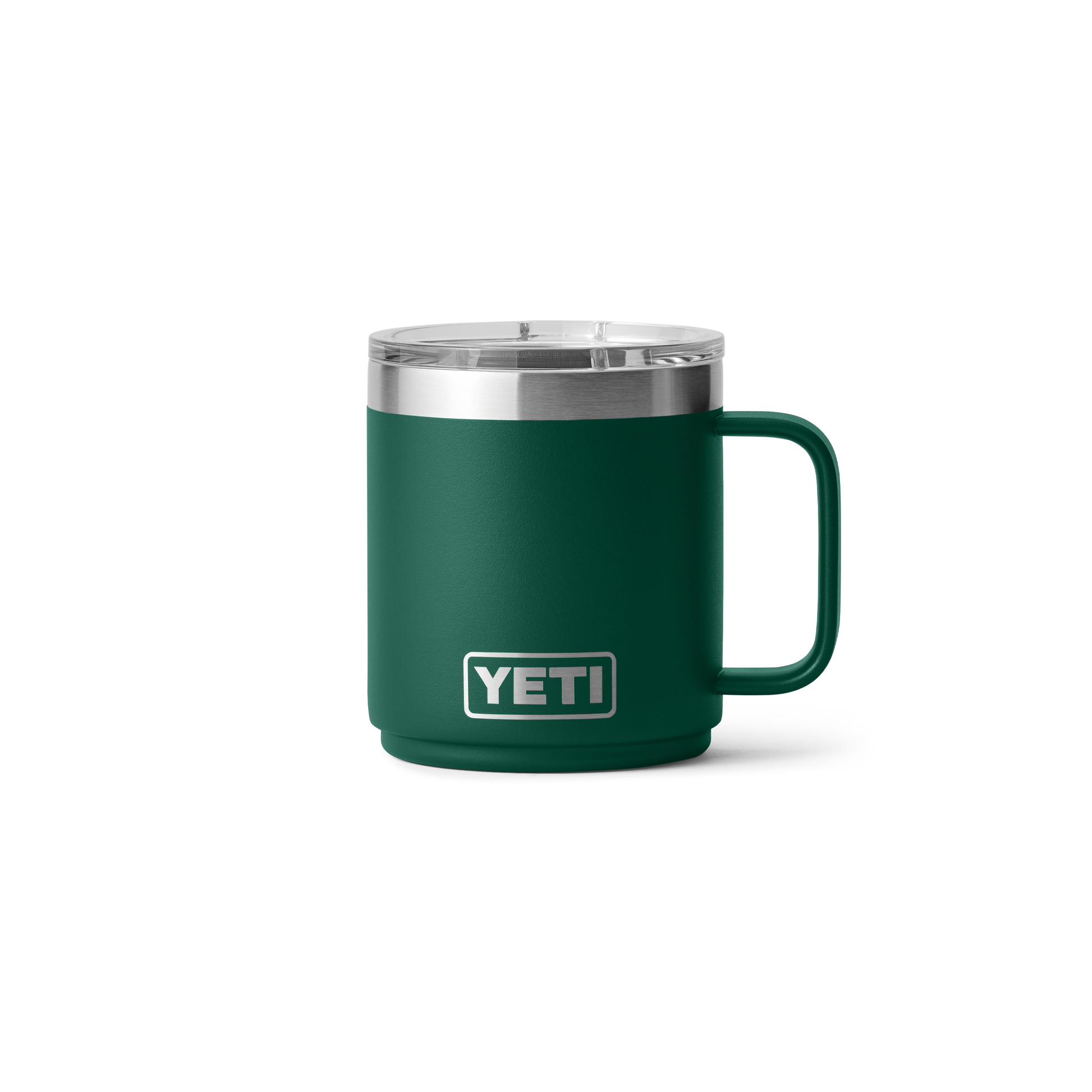 Tazza impilabile YETI Rambler® Black Forest Green da 10 oz (295 ml)