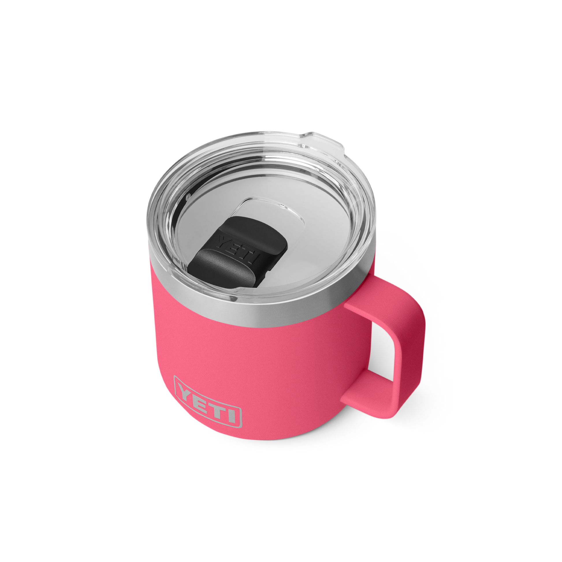 Tazza impilabile YETI Rambler® Tropical Pink da 14 oz (414 ml)