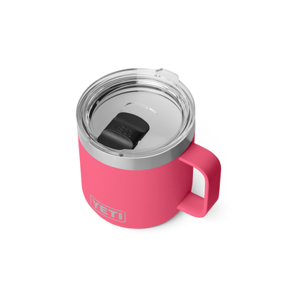 Tazza impilabile YETI Rambler® Tropical Pink da 14 oz (414 ml)