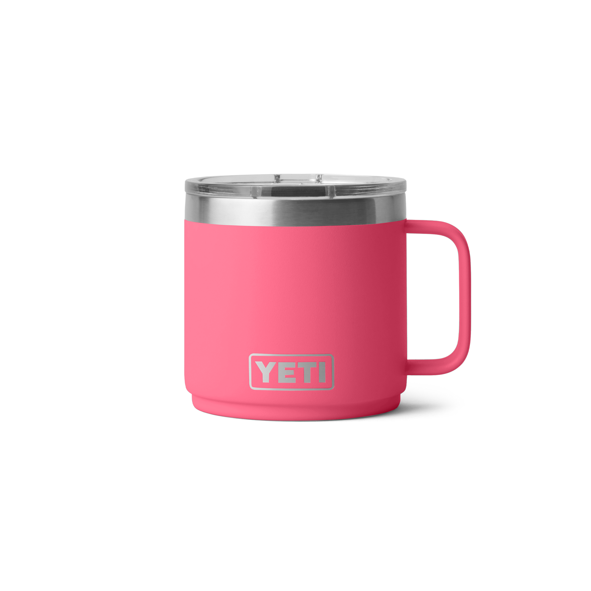Tazza impilabile YETI Rambler® Tropical Pink da 14 oz (414 ml)