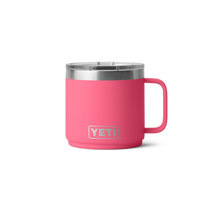 Tazza impilabile YETI Rambler® Tropical Pink da 14 oz (414 ml)