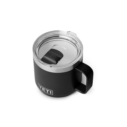 Tazza impilabile YETI Rambler® nera da 14 oz (414 ml)
