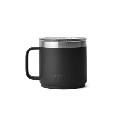 Tazza impilabile YETI Rambler® nera da 14 oz (414 ml)