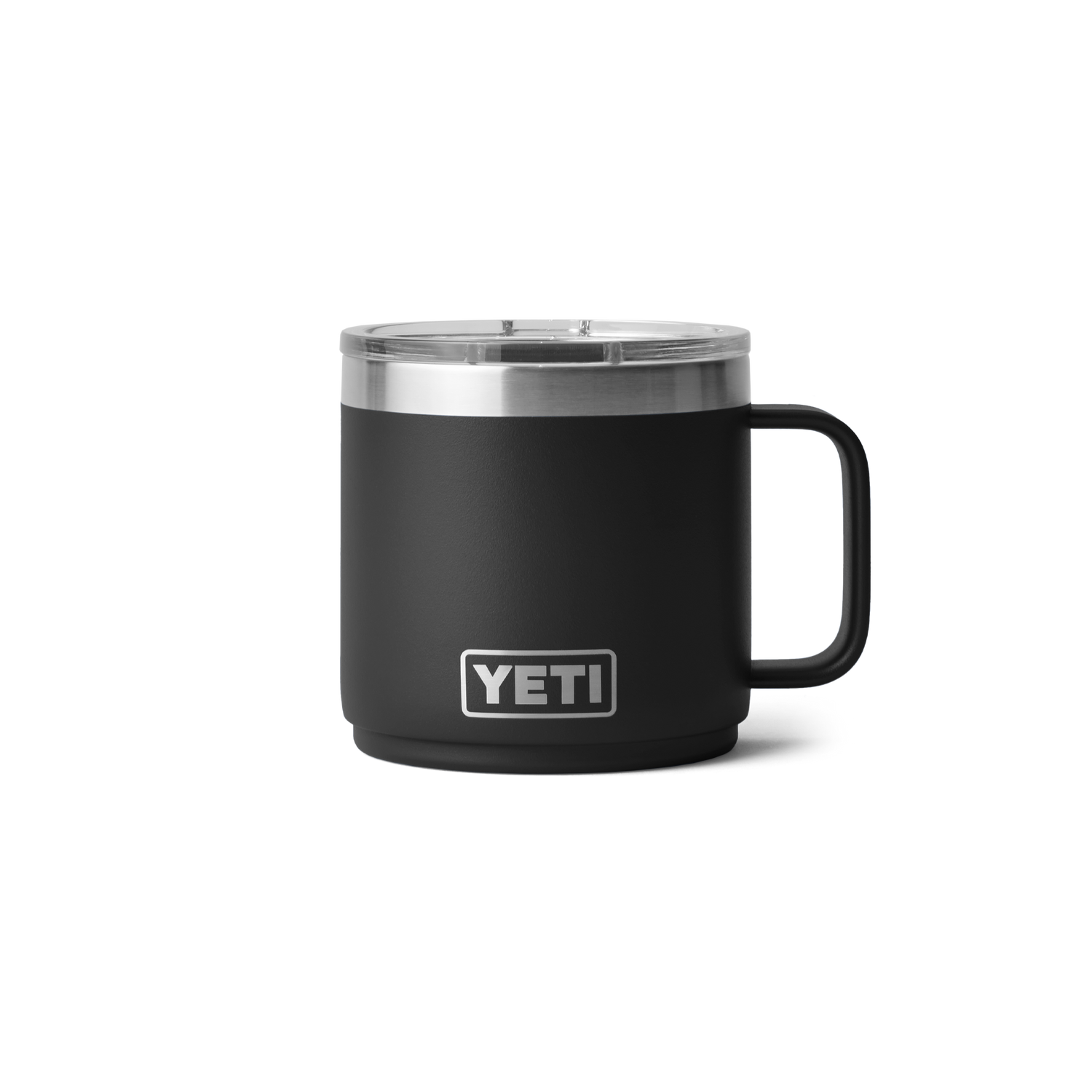 Tazza impilabile YETI Rambler® nera da 14 oz (414 ml)