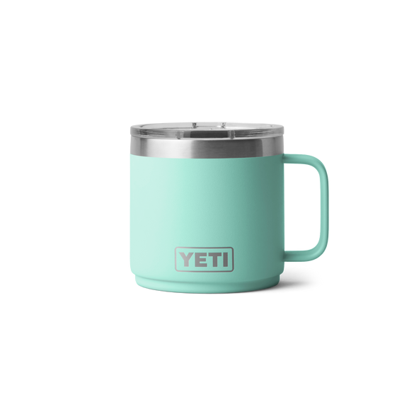 Tazza impilabile YETI Rambler® Seafoam da 14 oz (414 ml)