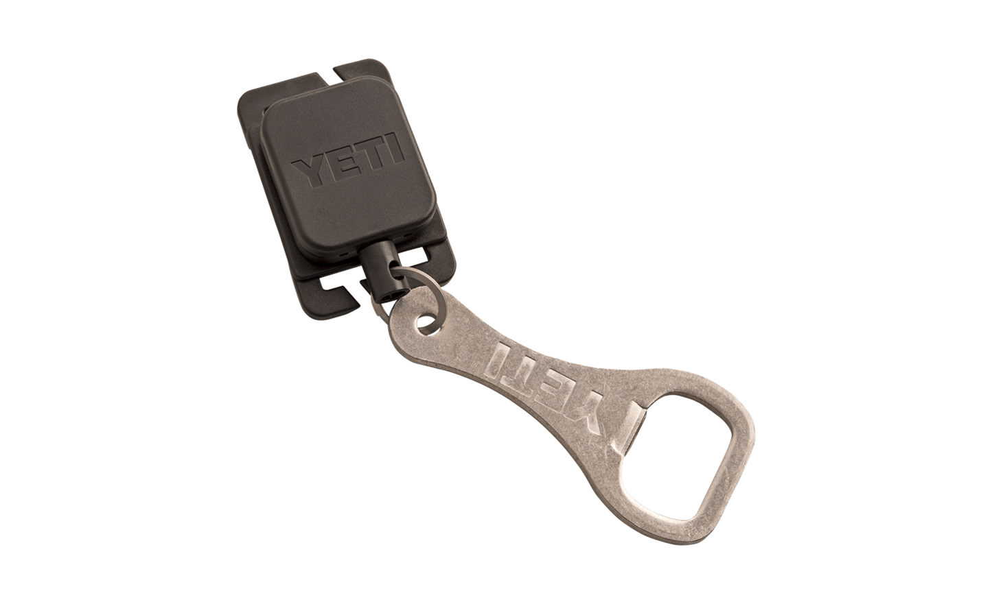 YETI PORTAOGGETTI MOLLE CON CORDINO RETRATTILE Stainless Steel