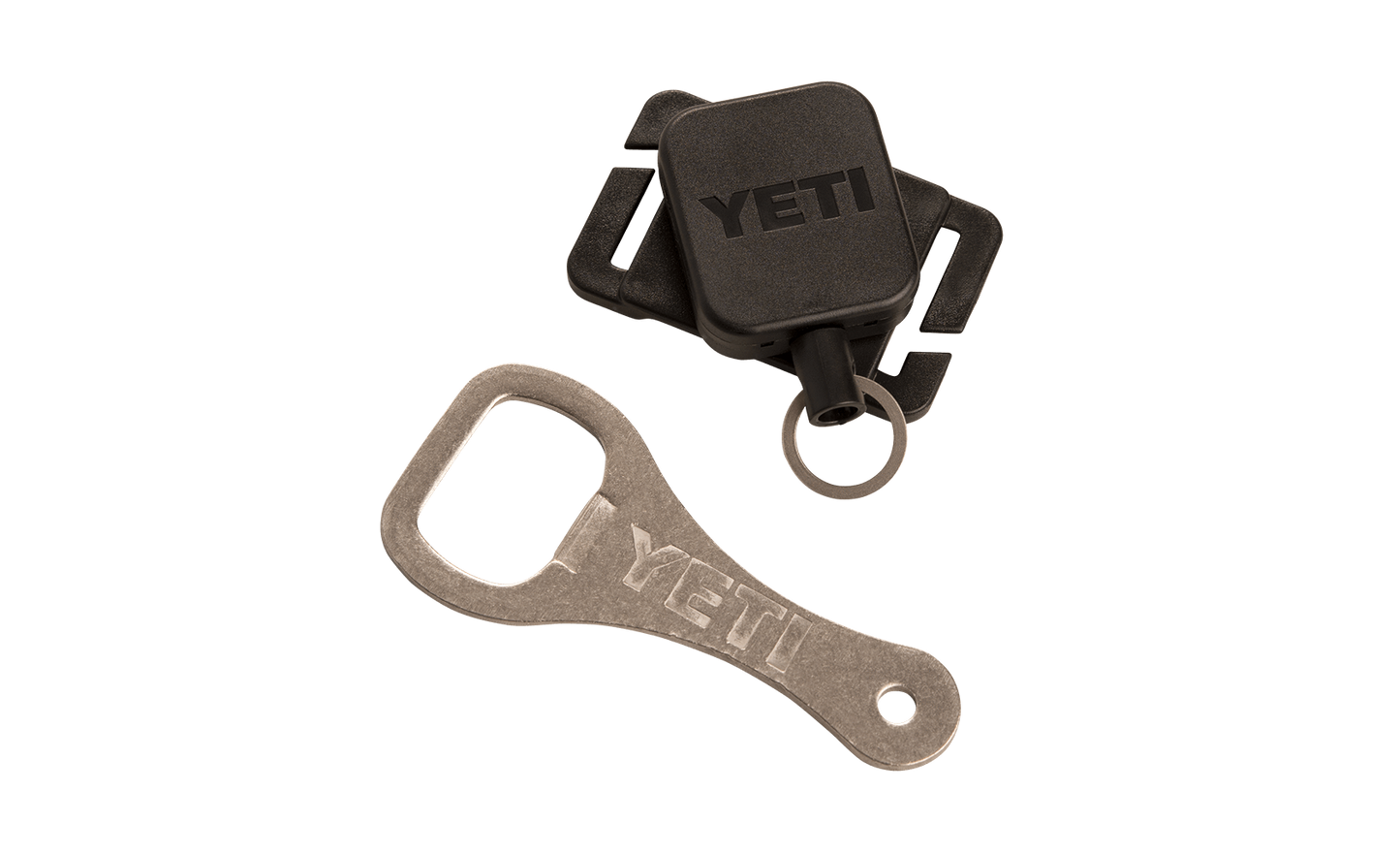 YETI PORTAOGGETTI MOLLE CON CORDINO RETRATTILE Stainless Steel