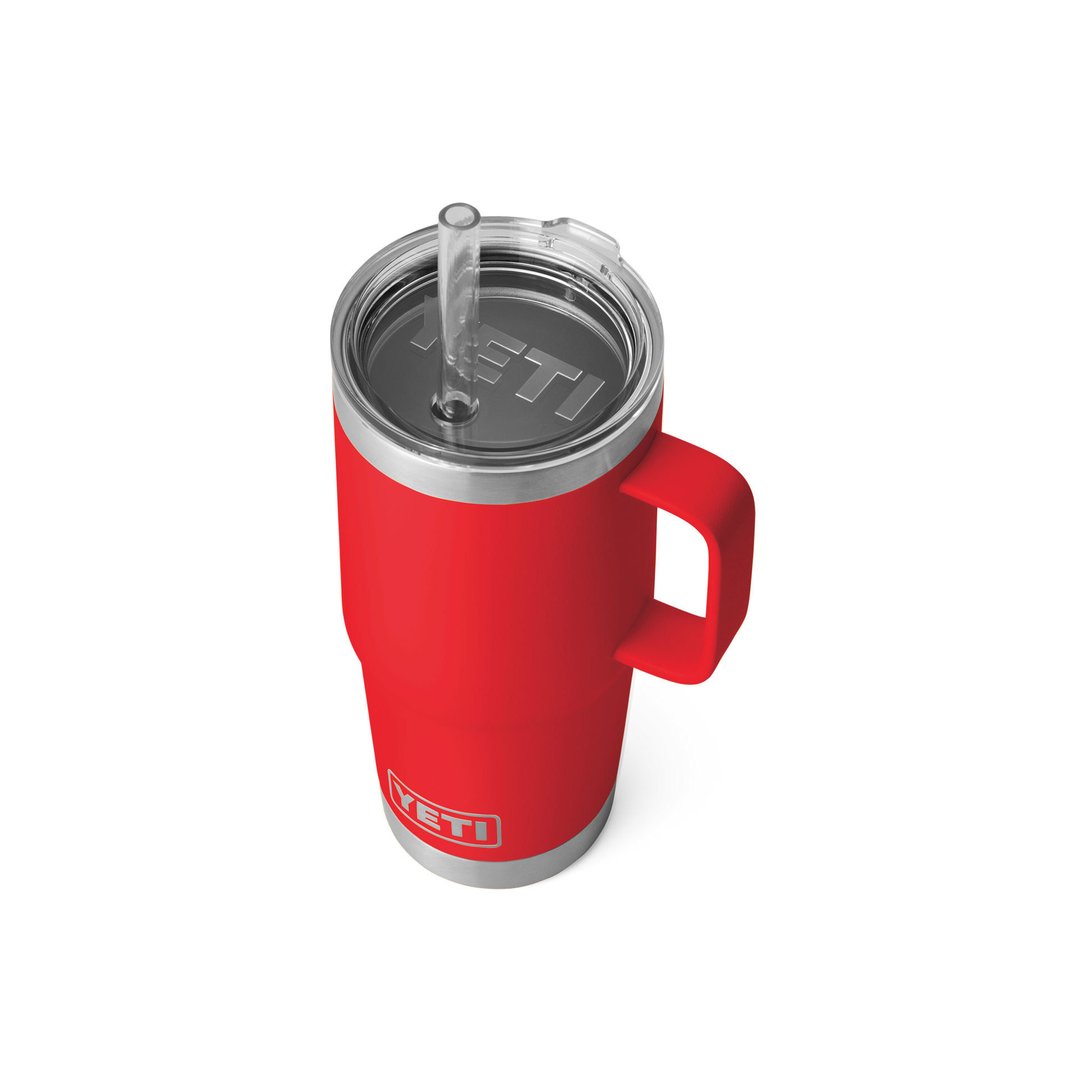YETI Rambler® Tazza Da 35 oz (994 ml) Con coperchio con cannuccia Rescue Red