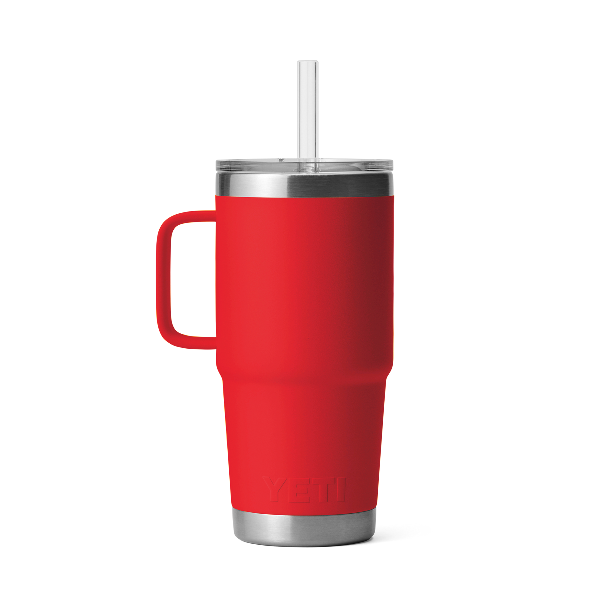 YETI Rambler® Tazza Da 35 oz (994 ml) Con coperchio con cannuccia Rescue Red