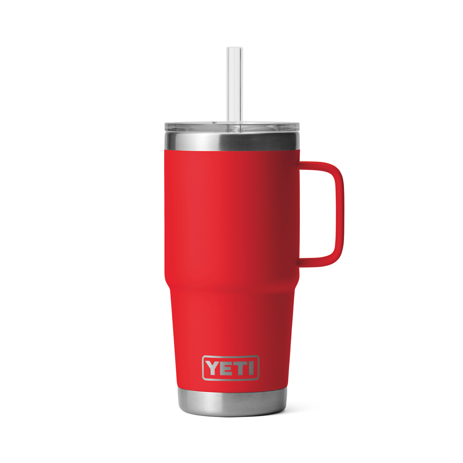 YETI Rambler® Tazza Da 35 oz (994 ml) Con coperchio con cannuccia Rescue Red