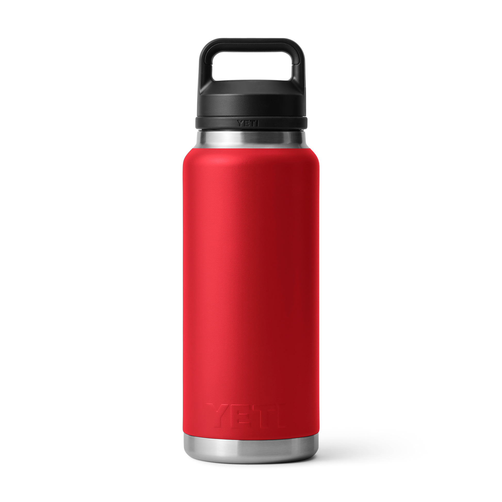 YETI Rambler® Borraccia da 36 oz (1065 ml) con tappo Chug Rescue Red