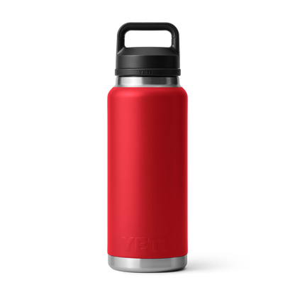 YETI Rambler® Borraccia da 36 oz (1065 ml) con tappo Chug Rescue Red