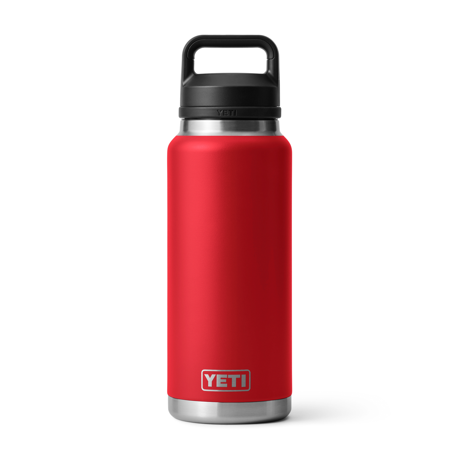 YETI Rambler® Borraccia da 36 oz (1065 ml) con tappo Chug Rescue Red