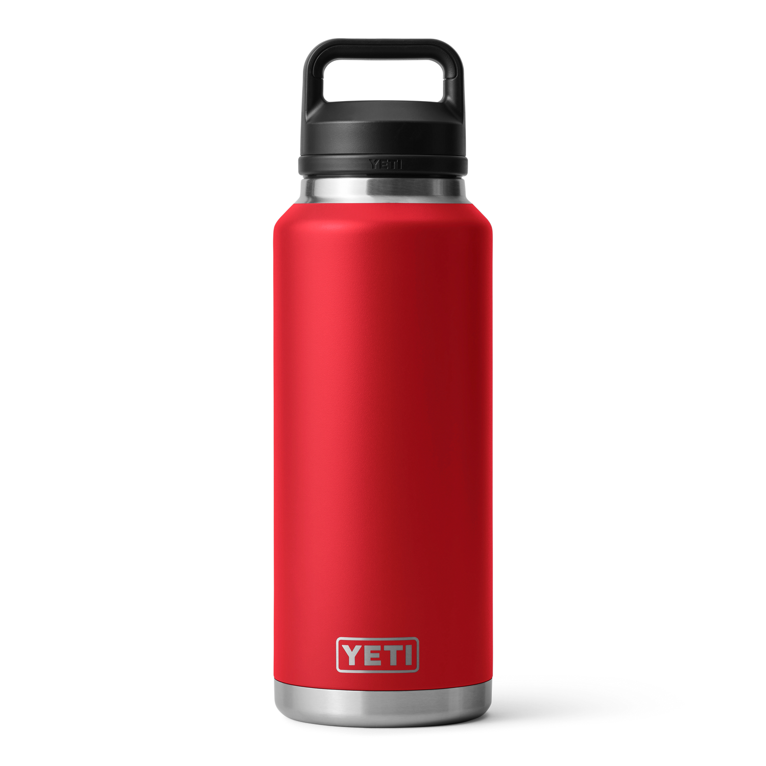 YETI Rambler® Borraccia da 46 oz (1,4 L) con tappo Chug Rescue Red