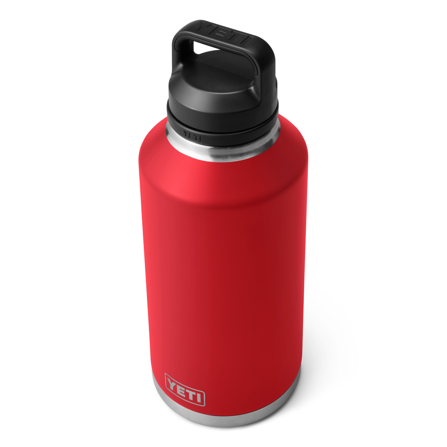 YETI Rambler® Borraccia da 64 oz (1,9 L) con tappo Chug Rescue Red