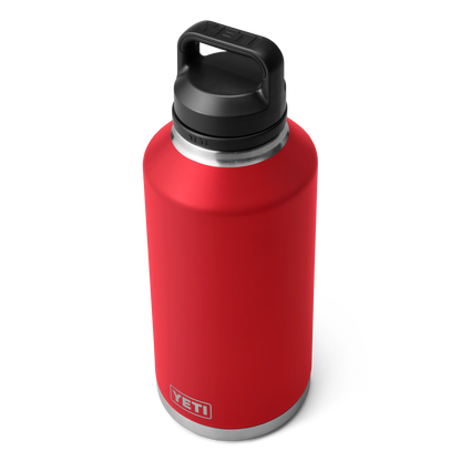 YETI Rambler® Borraccia da 64 oz (1,9 L) con tappo Chug Rescue Red