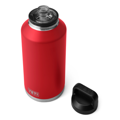 YETI Rambler® Borraccia da 64 oz (1,9 L) con tappo Chug Rescue Red