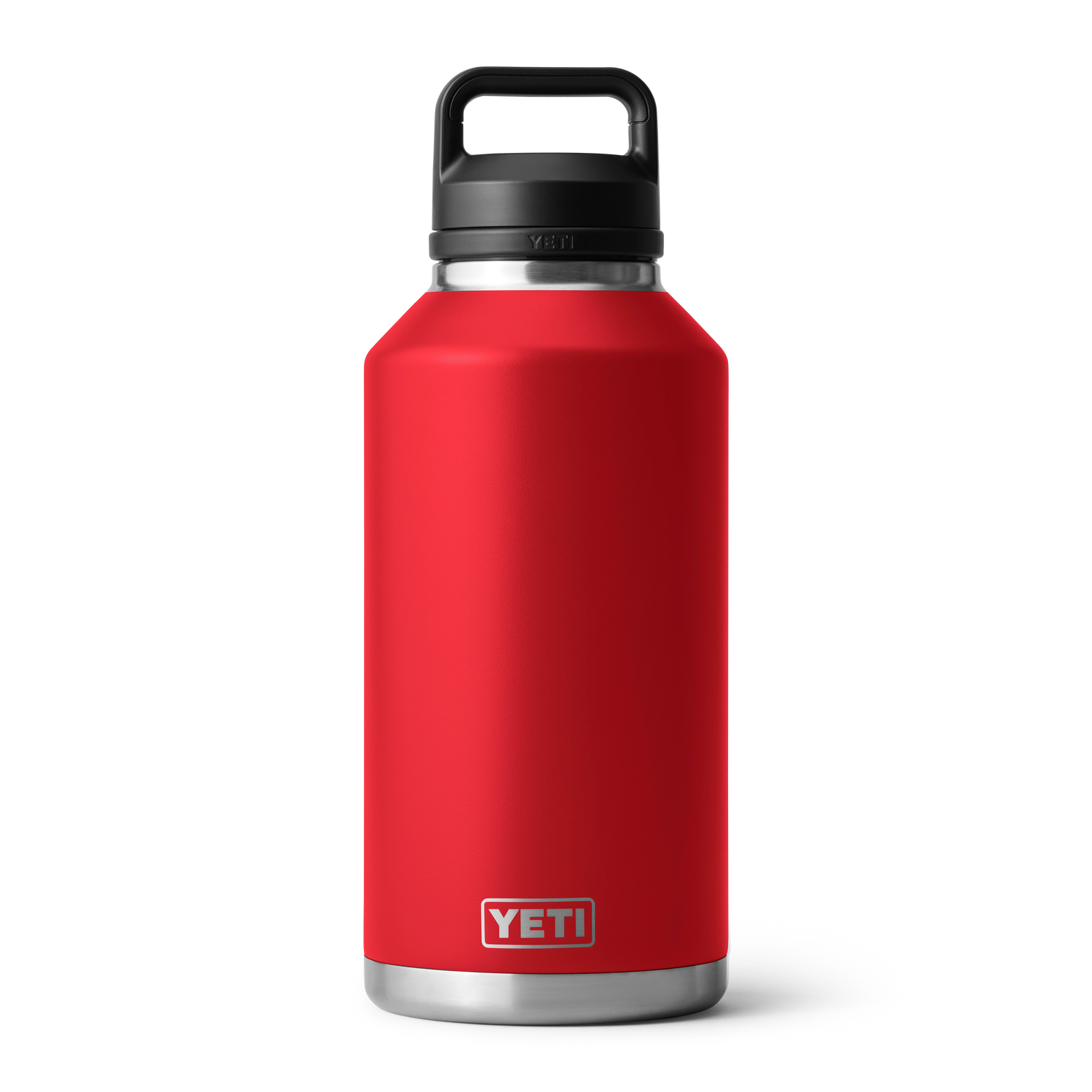 YETI Rambler® Borraccia da 64 oz (1,9 L) con tappo Chug Rescue Red