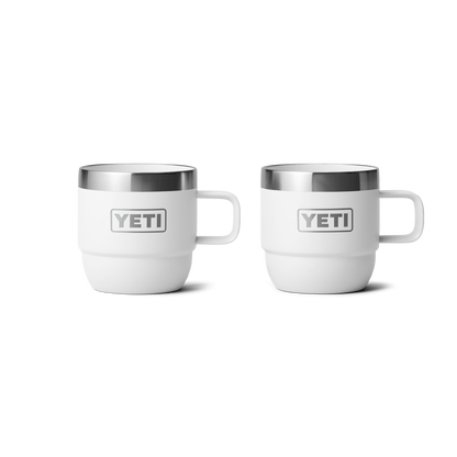 YETI Rambler® Tazza impilabile da 6 oz (177 ml) Bianco