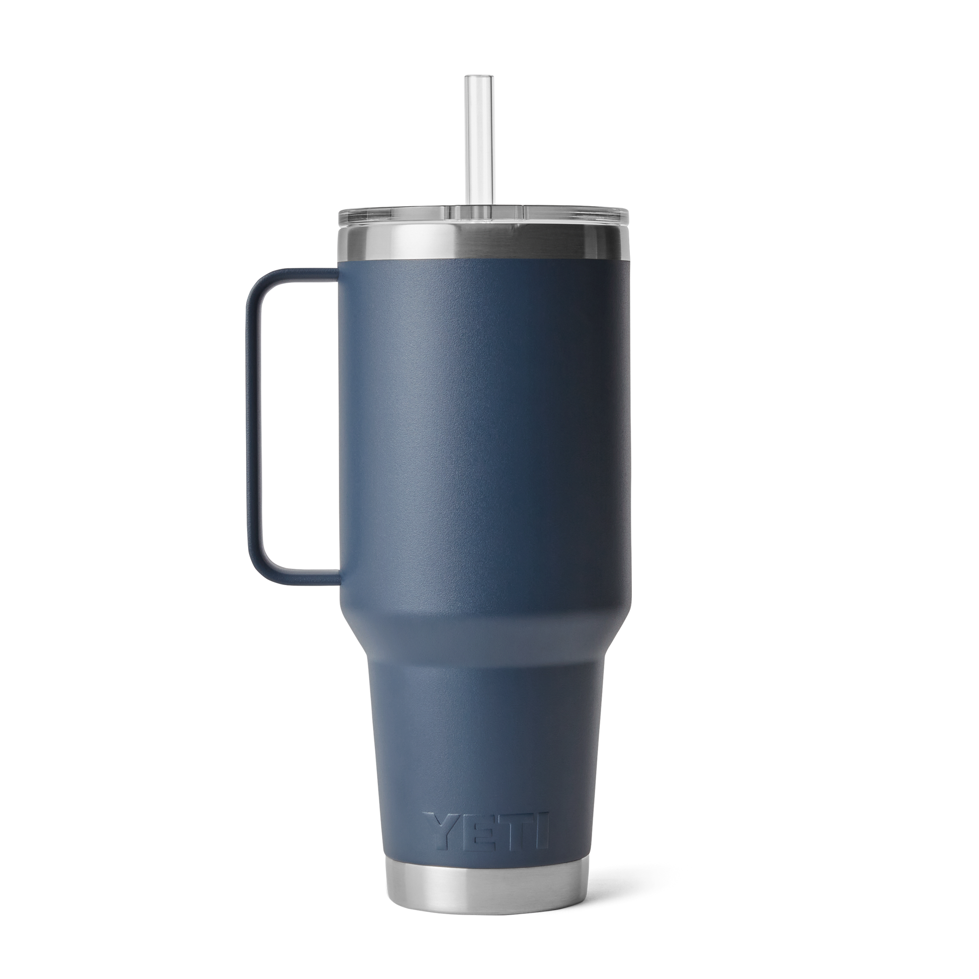 Rambler® Tazza Da 42 oz (1242 ml) Con coperchio con cannuccia Navy