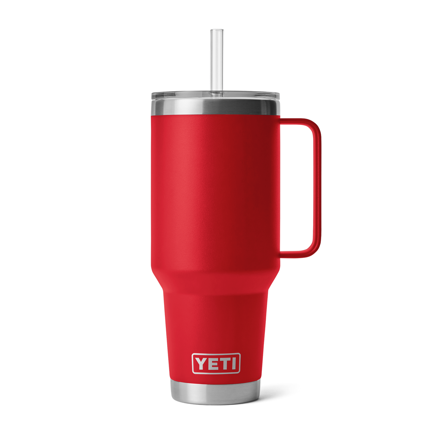 Rambler® Tazza Da 42 oz (1242 ml) Con coperchio con cannuccia Rescue Red