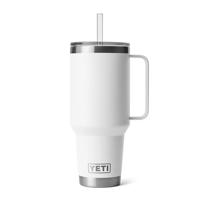 Rambler® Tazza Da 42 oz (1242 ml) Con coperchio con cannuccia Bianco