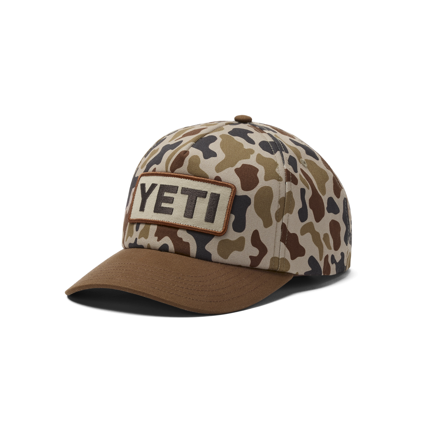Cappello a tesa piatta YETI® Wetlands Camo Logo Badge Mid Pro