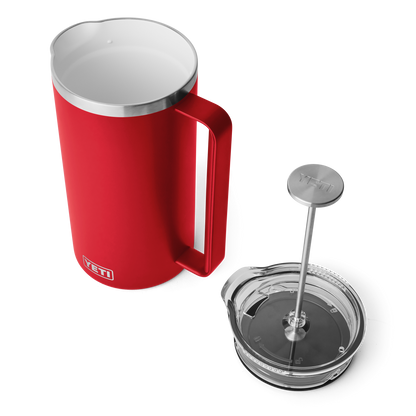 YETI Rambler® French Press da 64 oz (2 L) Rescue Red