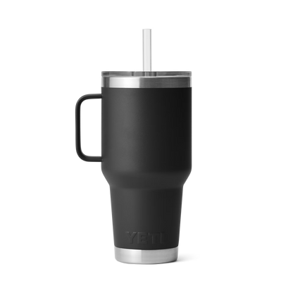 YETI Rambler® Tazza Da 35 oz (994 ml) Con coperchio con cannuccia Nero