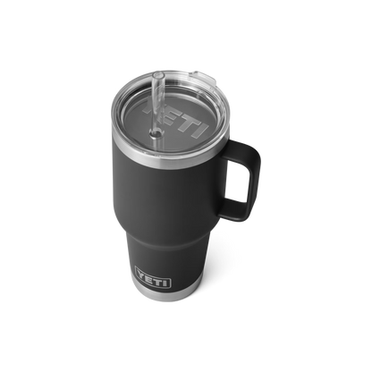 YETI Rambler® Tazza Da 35 oz (994 ml) Con coperchio con cannuccia Nero