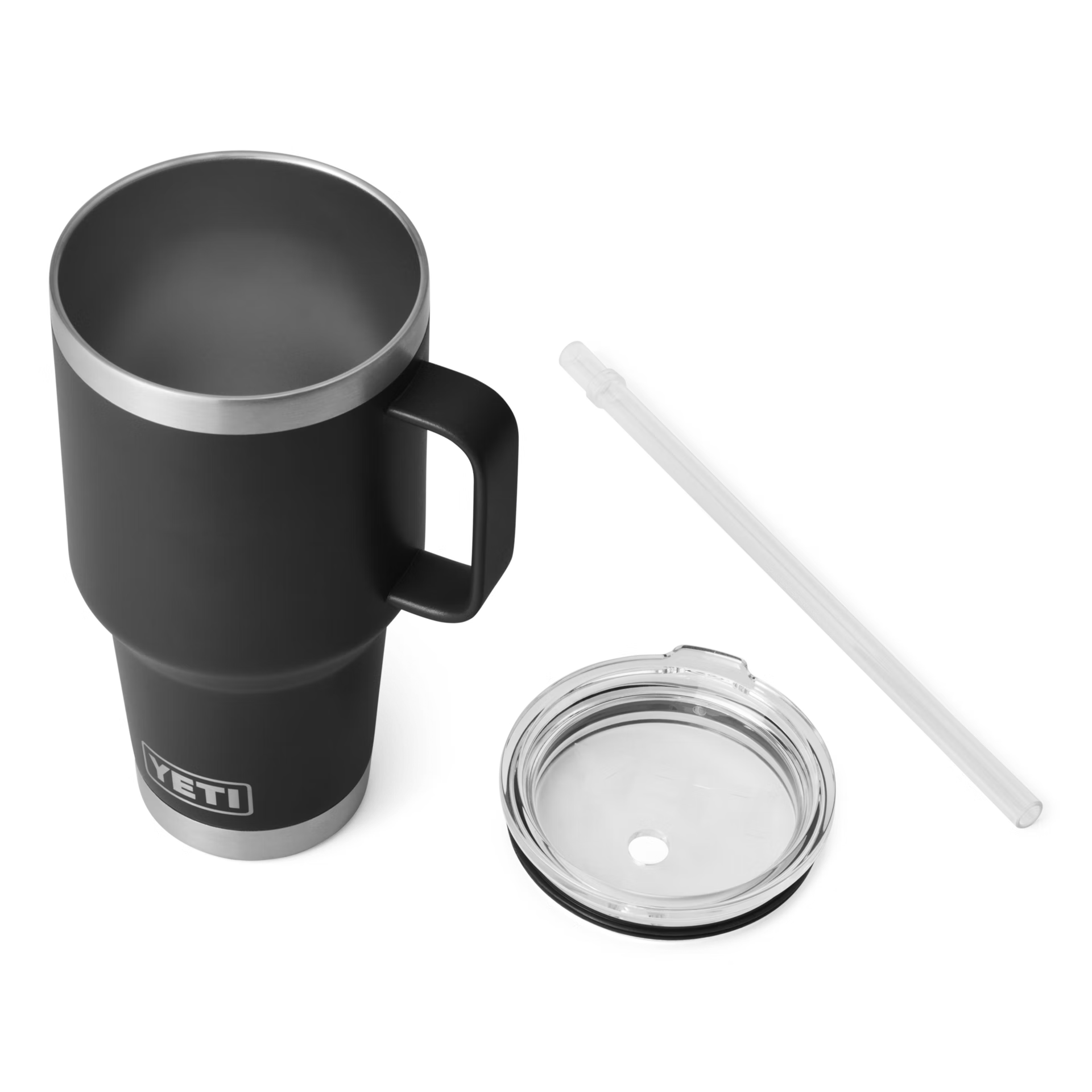 YETI Rambler® Tazza Da 35 oz (994 ml) Con coperchio con cannuccia Nero