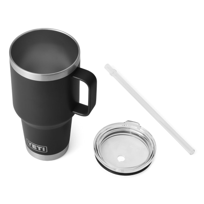YETI Rambler® Tazza Da 35 oz (994 ml) Con coperchio con cannuccia Nero