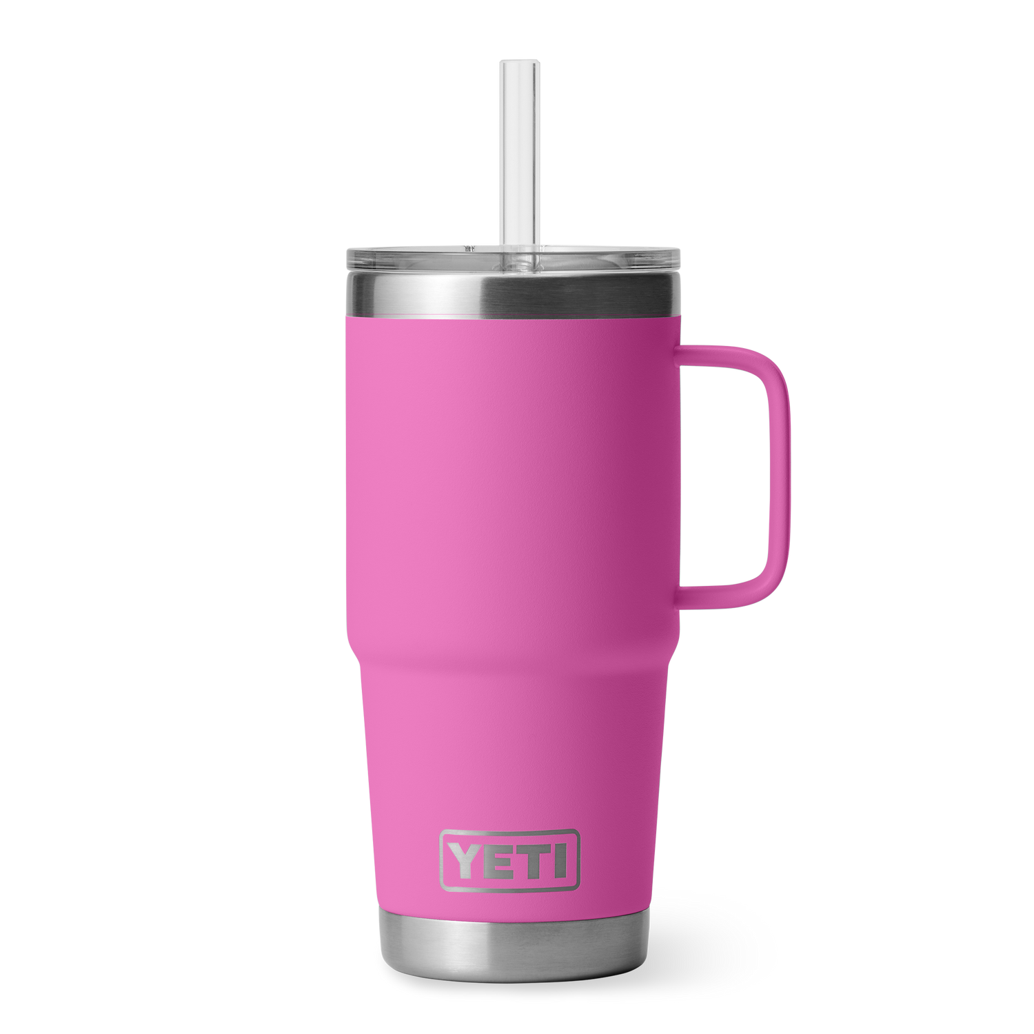 YETI Rambler® Tazza Da 25 oz (710 ml) Con coperchio con cannuccia Wildflower Fuchsia