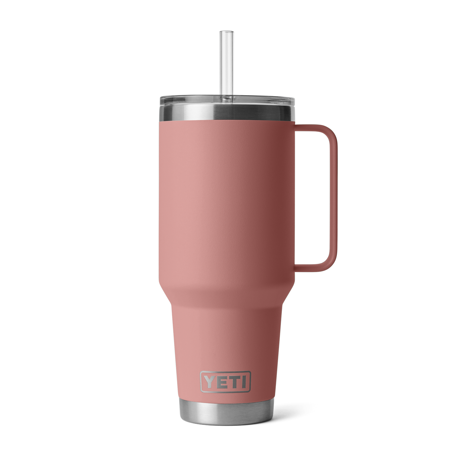 YETI Rambler® Tazza Da 42 oz (1242 ml) Con coperchio con cannuccia Sandstone Pink