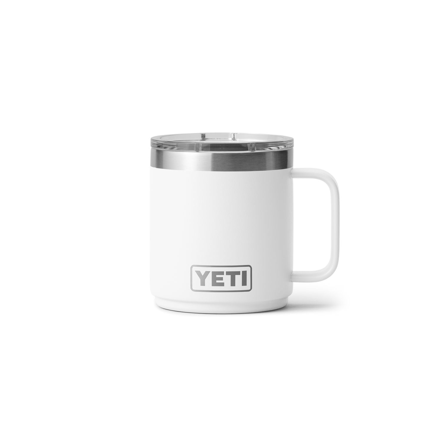Tazza impilabile YETI Rambler® bianca da 10 oz (295 ml)