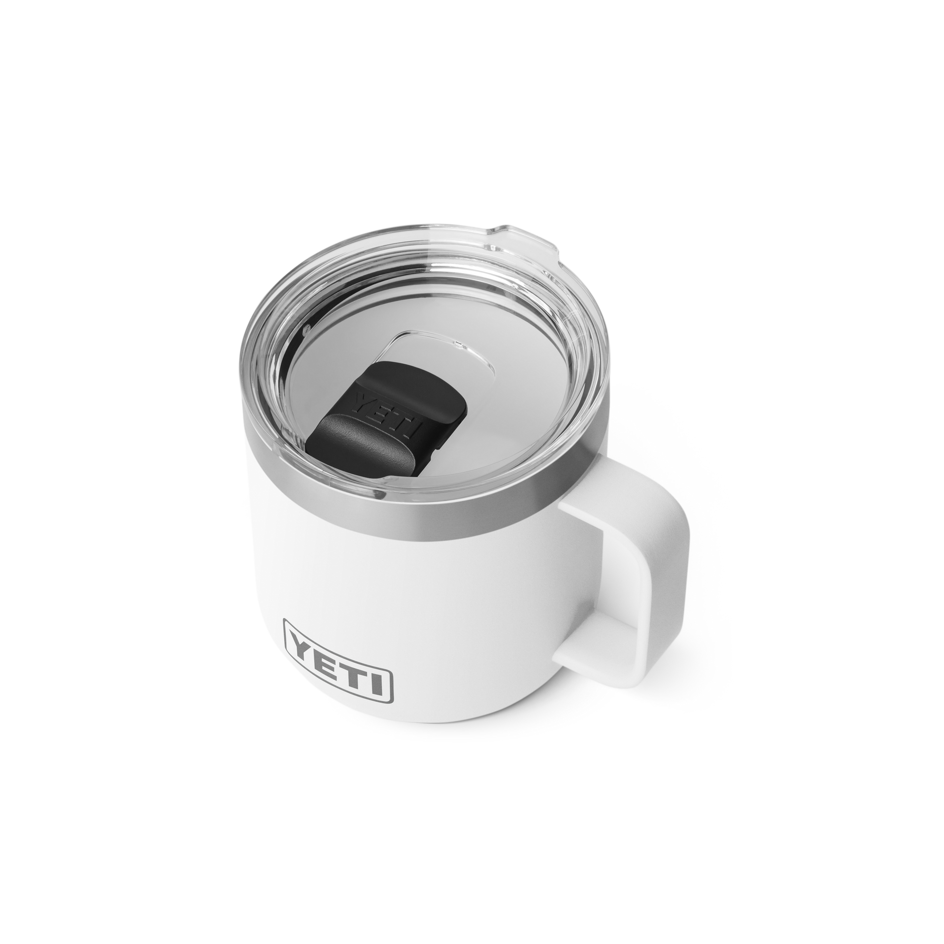 Tazza impilabile YETI Rambler® bianca da 14 oz (414 ml)