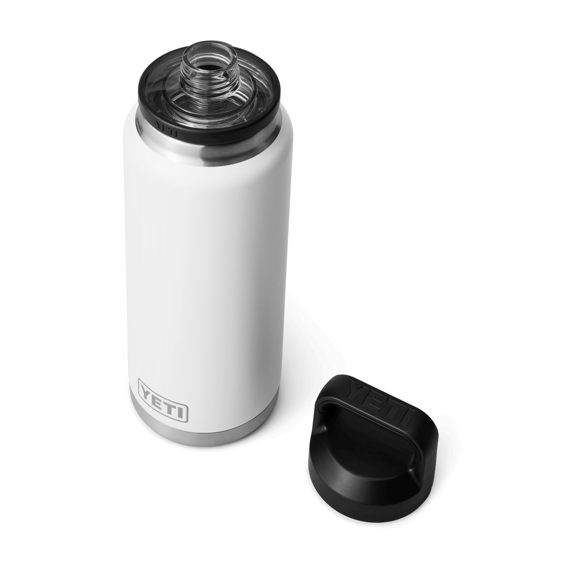 YETI Rambler® Borraccia da 36 oz (1065 ml) con tappo Chug Bianco