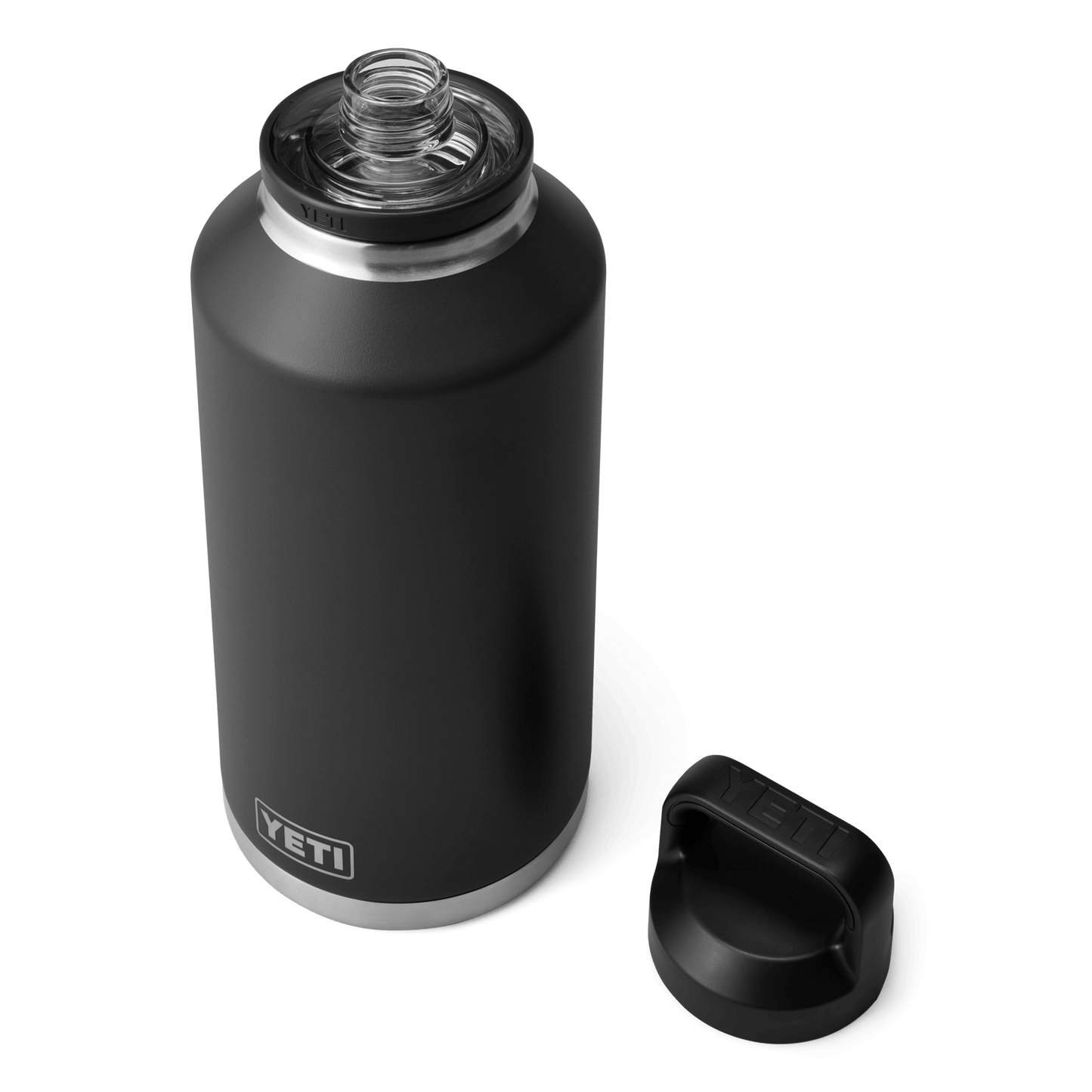 YETI Rambler® Borraccia da 64 oz (1,9 L) con tappo Chug Nero