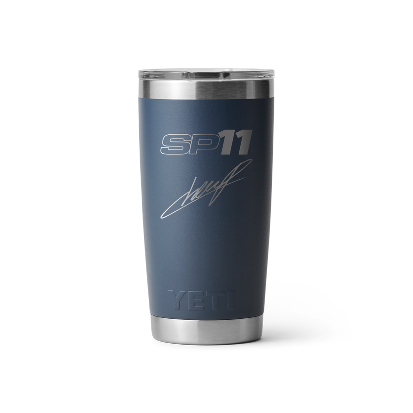 YETI ORACLE RED BULL RACING Rambler® 20 oz (591 ml) Bicchiere - Driver Badge - Checo Navy