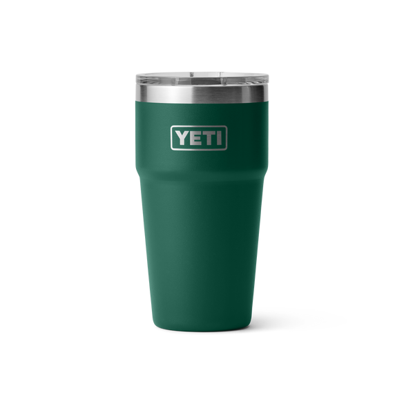 YETI Rambler® Tazza impilabile da 20 oz (591 ml) Black Forest Green