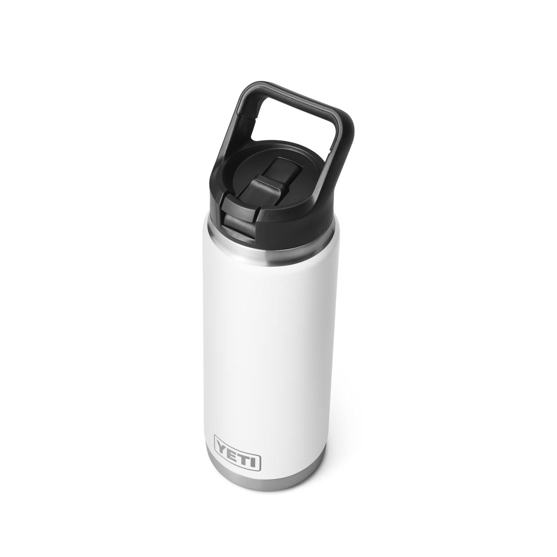 YETI Rambler® Borraccia da 26 oz (739 ml) con coperchio con cannuccia Bianco