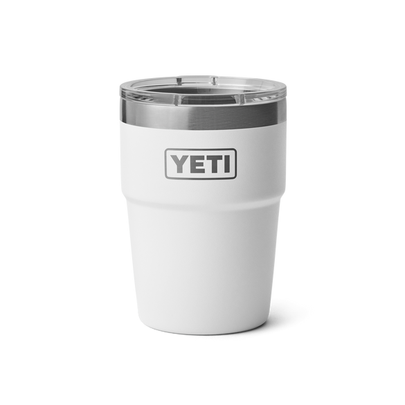 YETI Rambler® Tazza impilabile da 16 oz (475 ml) Bianco