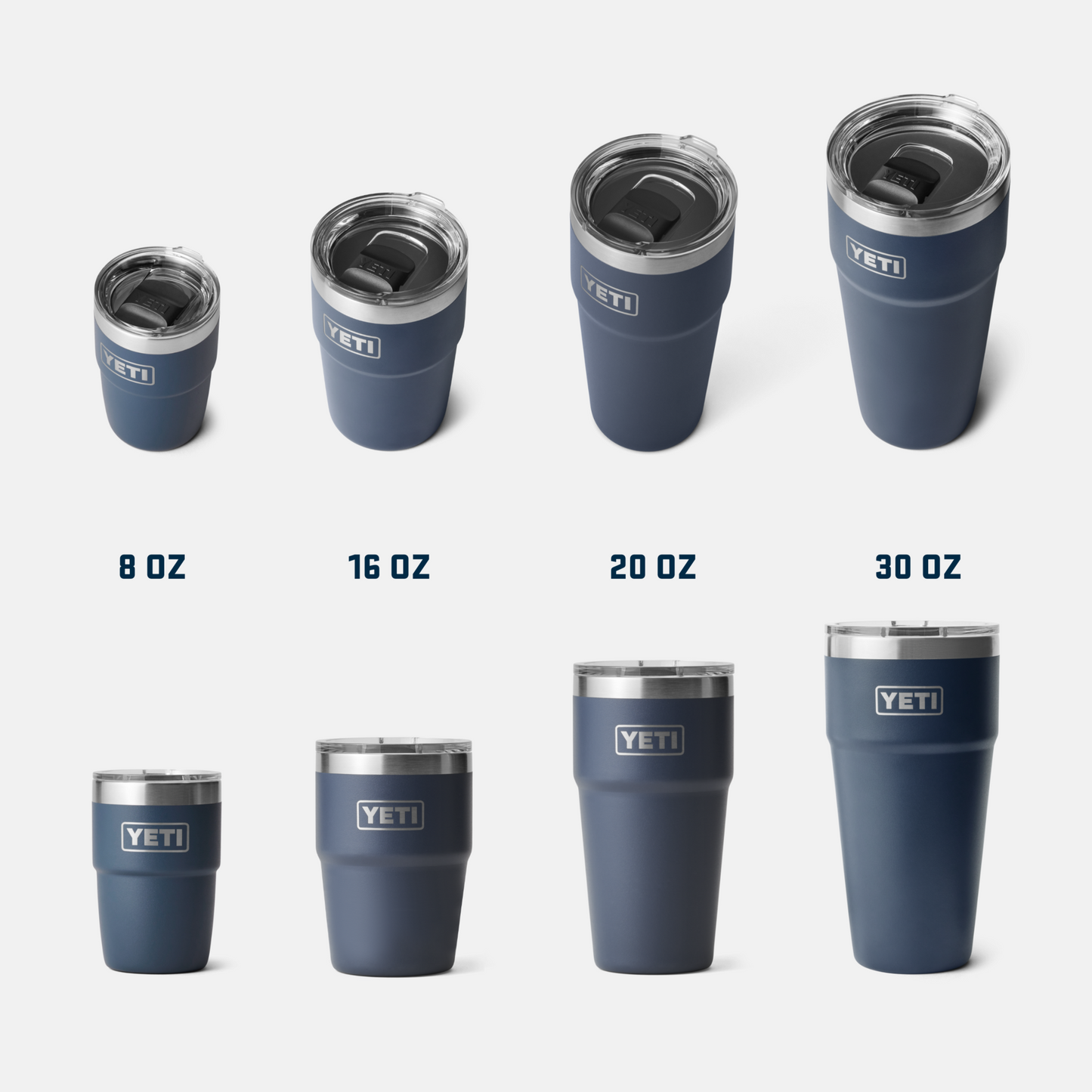 YETI Rambler® Tazza impilabile da 20 oz (591 ml) Stainless Steel