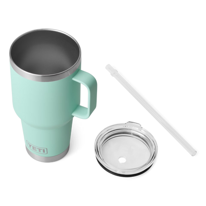 YETI Rambler® Tazza Da 35 oz (994 ml) Con coperchio con cannuccia Sea Foam